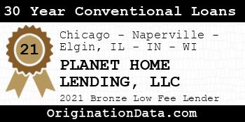 PLANET HOME LENDING  30 Year Conventional Loans bronze