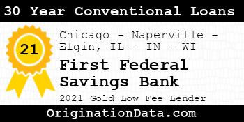 First Federal Savings Bank 30 Year Conventional Loans gold