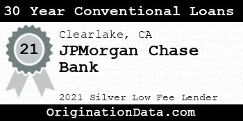 JPMorgan Chase Bank 30 Year Conventional Loans silver