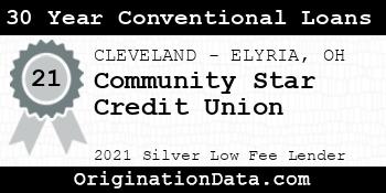 Community Star Credit Union 30 Year Conventional Loans silver