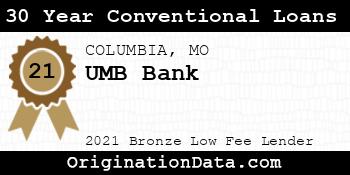 UMB Bank 30 Year Conventional Loans bronze