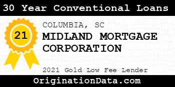 MIDLAND MORTGAGE CORPORATION 30 Year Conventional Loans gold