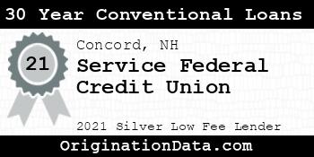 Service Federal Credit Union 30 Year Conventional Loans silver