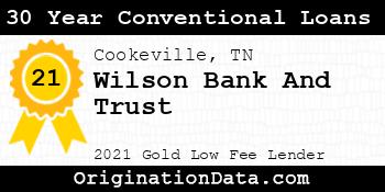 Wilson Bank And Trust 30 Year Conventional Loans gold