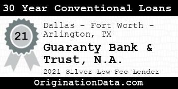Guaranty Bank & Trust N.A. 30 Year Conventional Loans silver
