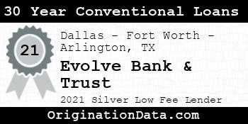 Evolve Bank & Trust 30 Year Conventional Loans silver