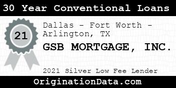GSB MORTGAGE 30 Year Conventional Loans silver