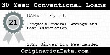 Iroquois Federal Savings and Loan Association 30 Year Conventional Loans silver