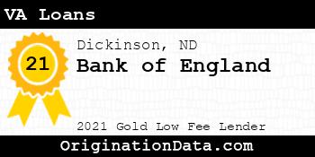Bank of England VA Loans gold