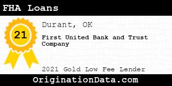 First United Bank and Trust Company FHA Loans gold
