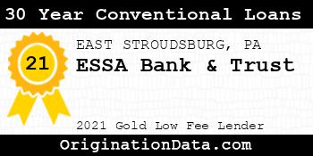 ESSA Bank & Trust 30 Year Conventional Loans gold
