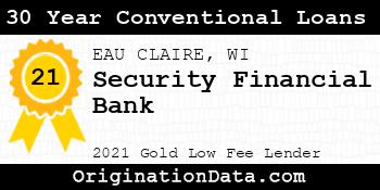 Security Financial Bank 30 Year Conventional Loans gold