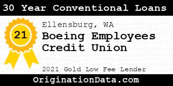 Boeing Employees Credit Union 30 Year Conventional Loans gold