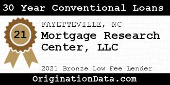 Mortgage Research Center 30 Year Conventional Loans bronze