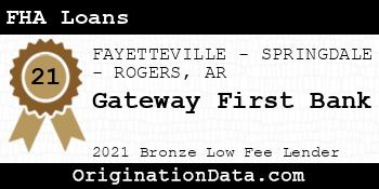 Gateway First Bank FHA Loans bronze