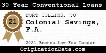 Colonial Savings F.A. 30 Year Conventional Loans bronze