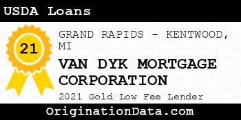 VAN DYK MORTGAGE CORPORATION USDA Loans gold