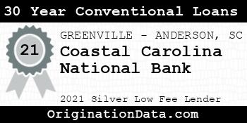 Coastal Carolina National Bank 30 Year Conventional Loans silver