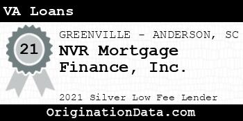 NVR Mortgage Finance  VA Loans silver