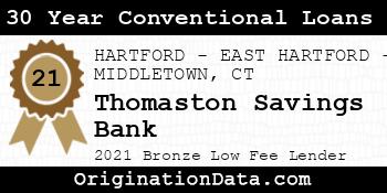 Thomaston Savings Bank 30 Year Conventional Loans bronze