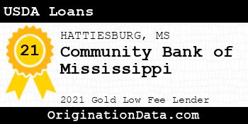 Community Bank of Mississippi USDA Loans gold