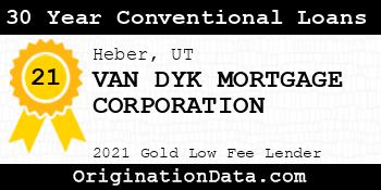 VAN DYK MORTGAGE CORPORATION 30 Year Conventional Loans gold