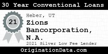 Zions Bancorporation N.A. 30 Year Conventional Loans silver