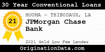 JPMorgan Chase Bank 30 Year Conventional Loans gold