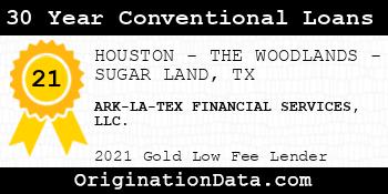 ARK-LA-TEX FINANCIAL SERVICES . 30 Year Conventional Loans gold