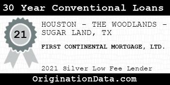 FIRST CONTINENTAL MORTGAGE LTD. 30 Year Conventional Loans silver