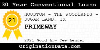 PRIMEWAY 30 Year Conventional Loans gold