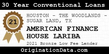 AMERICAN FINANCE HOUSE LARIBA 30 Year Conventional Loans bronze