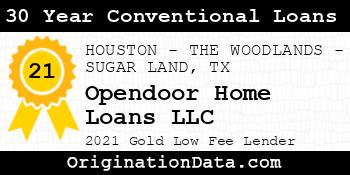 Opendoor Home Loans  30 Year Conventional Loans gold