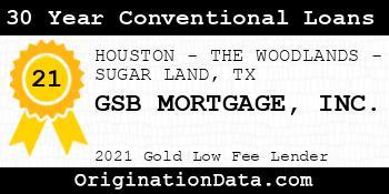 GSB MORTGAGE 30 Year Conventional Loans gold