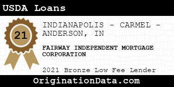 FAIRWAY INDEPENDENT MORTGAGE CORPORATION USDA Loans bronze