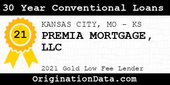 PREMIA MORTGAGE  30 Year Conventional Loans gold