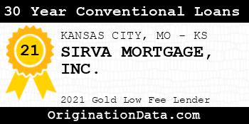 SIRVA MORTGAGE  30 Year Conventional Loans gold