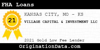 VILLAGE CAPITAL MORTGAGE FHA Loans gold