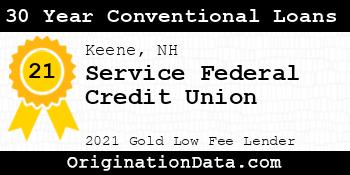 Service Federal Credit Union 30 Year Conventional Loans gold