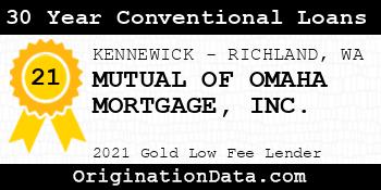 MUTUAL OF OMAHA MORTGAGE  30 Year Conventional Loans gold