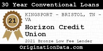 Horizon Credit Union 30 Year Conventional Loans bronze