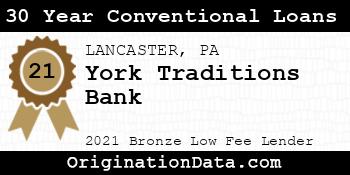 York Traditions Bank 30 Year Conventional Loans bronze