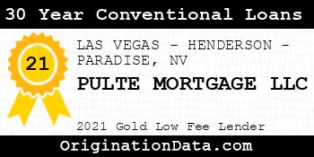 PULTE MORTGAGE  30 Year Conventional Loans gold