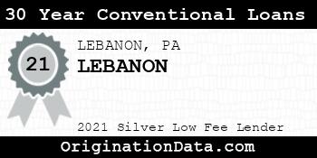 LEBANON 30 Year Conventional Loans silver