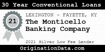 The Monticello Banking Company 30 Year Conventional Loans silver