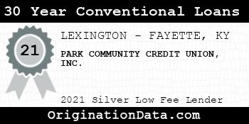 PARK COMMUNITY CREDIT UNION  30 Year Conventional Loans silver