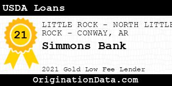 Simmons Bank USDA Loans gold
