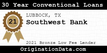 Southwest Bank 30 Year Conventional Loans bronze