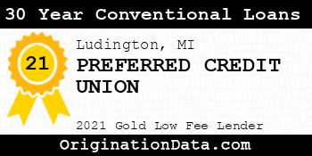PREFERRED CREDIT UNION 30 Year Conventional Loans gold