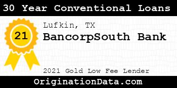 BancorpSouth Bank 30 Year Conventional Loans gold